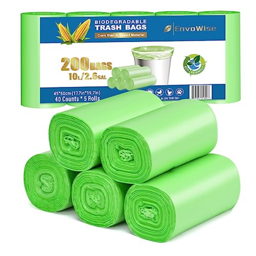 Biodegradable Bin Liner - أكياس قمامة صغيرة قابلة للتحلل، سعة