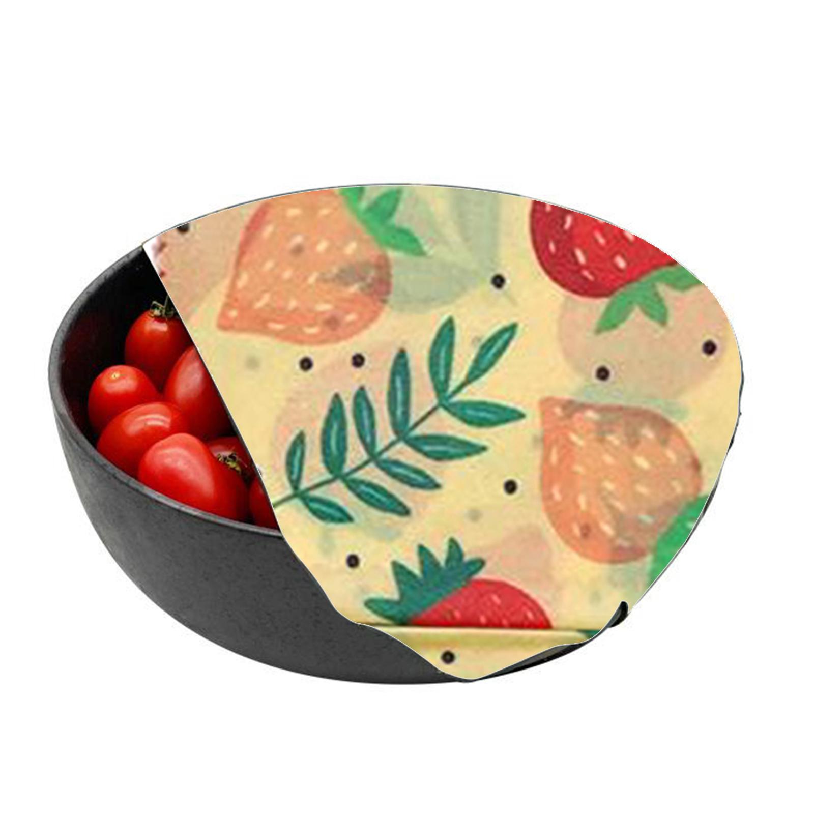 4 قطع من أغطية الطعام المصنوعة - مراجعة Beeswax Food Cover وسعره