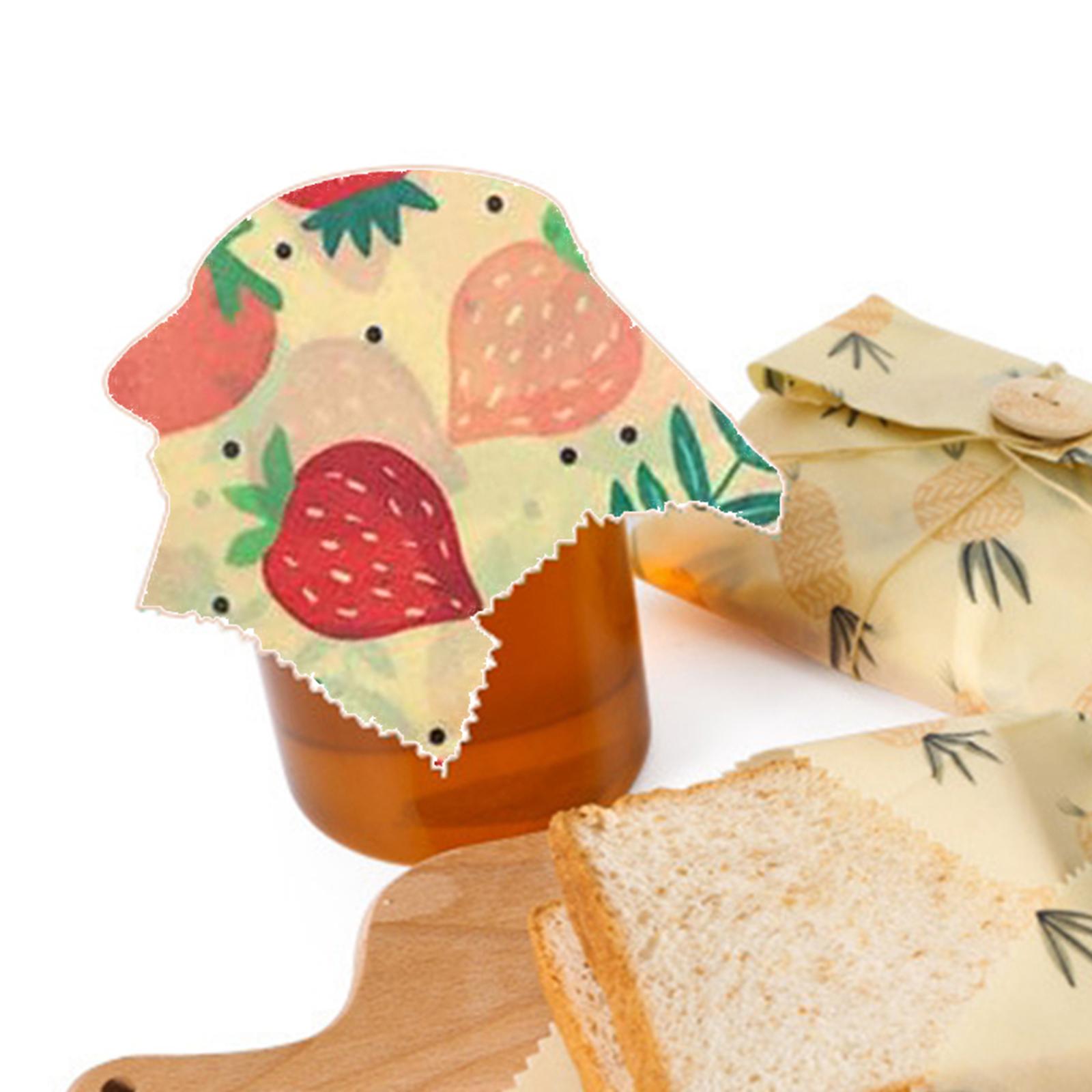 4 قطع من أغطية الطعام المصنوعة - مراجعة Beeswax Food Cover وسعره