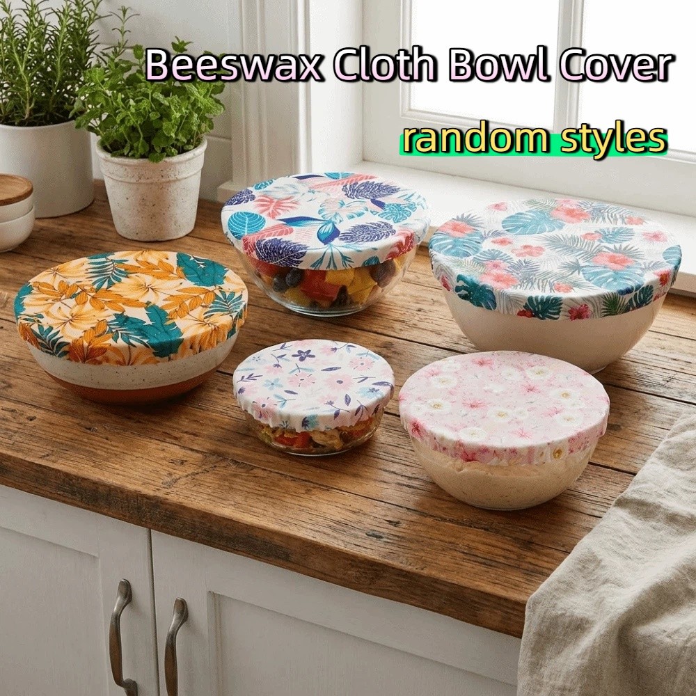 غطاء وعاء من قماش شمع العسل ال - مراجعة Beeswax Food Cover وسعره