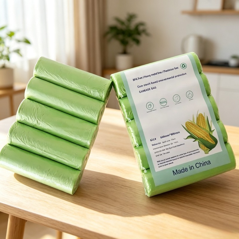 100 قطعة أكياس قمامة قابلة للت - مراجعة Biodegradable Bin Liner وسعره