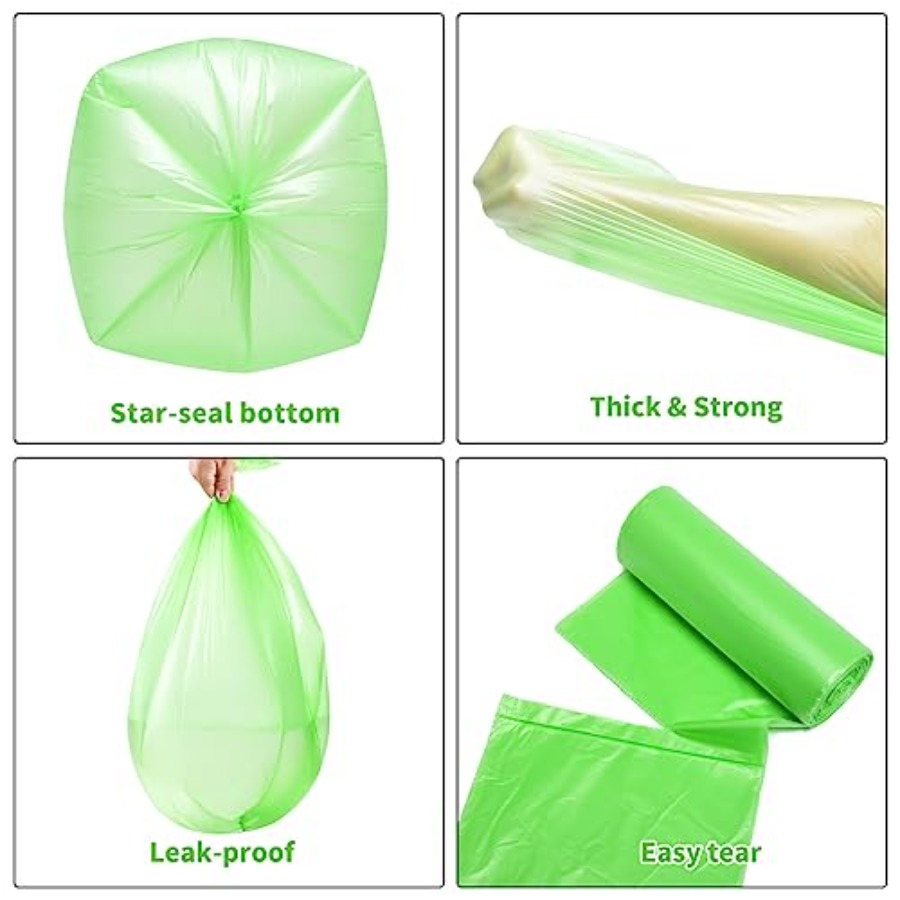 أكياس قمامة صغيرة قابلة للتحلل - مراجعة Biodegradable Bin Liner وسعره